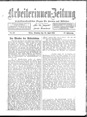 Arbeiterinnen Zeitung