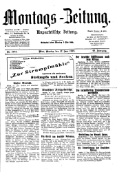 Montags Zeitung