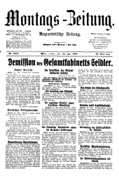 Montags Zeitung