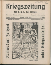 Karnisch-Julische Kriegszeitung