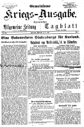 Czernowitzer Allgemeine Zeitung