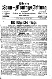 Wiener Sonn- und Montags-Zeitung