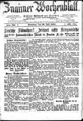 Znaimer Wochenblatt