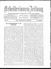 Arbeiterinnen Zeitung