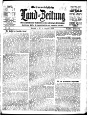 Österreichische Land-Zeitung