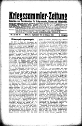 Kriegssammler-Zeitung