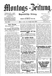 Montags Zeitung