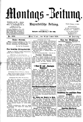 Montags Zeitung