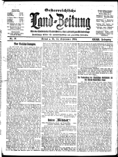 Österreichische Land-Zeitung