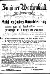 Znaimer Wochenblatt