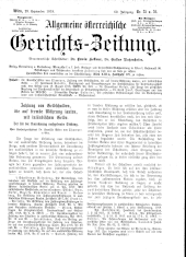 Allgemeine Österreichische Gerichtszeitung