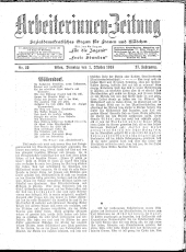 Arbeiterinnen Zeitung