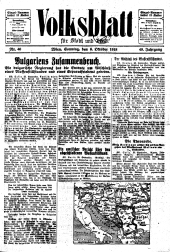 Volksblatt für Stadt und Land