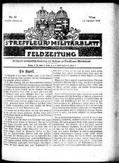 Streffleur's Militärblatt