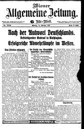 Wiener Allgemeine Zeitung