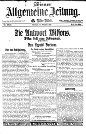 Wiener Allgemeine Zeitung