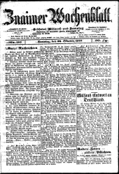 Znaimer Wochenblatt