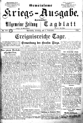 Czernowitzer Allgemeine Zeitung