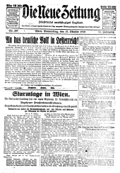 Die neue Zeitung