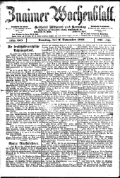 Znaimer Wochenblatt