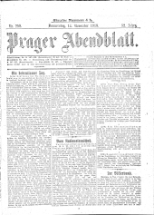 Prager Abendblatt