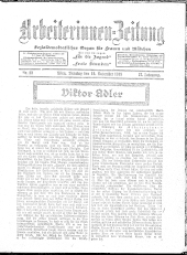 Arbeiterinnen Zeitung