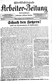 Christlich-soziale Arbeiter-Zeitung