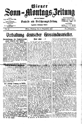 Wiener Sonn- und Montags-Zeitung