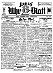 Neues 8 Uhr Blatt