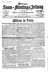 Wiener Sonn- und Montags-Zeitung