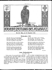 Kriegszeitung des A.T.V. Graz