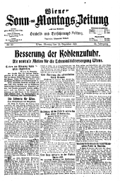 Wiener Sonn- und Montags-Zeitung