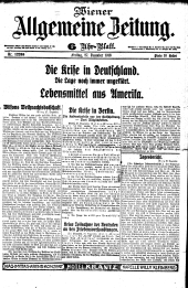 Wiener Allgemeine Zeitung