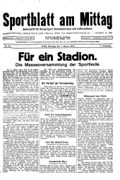 (Wiener) Sporttagblatt