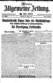 Wiener Allgemeine Zeitung