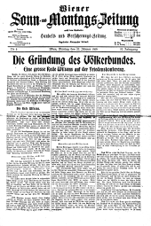 Wiener Sonn- und Montags-Zeitung