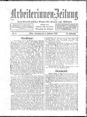 Arbeiterinnen Zeitung