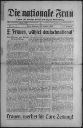 Die nationale Frau