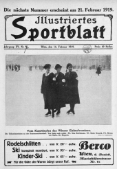 Illustriertes (Österreichisches) Sportblatt