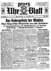 Neues 8 Uhr Blatt