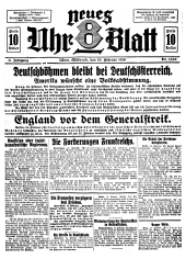 Neues 8 Uhr Blatt