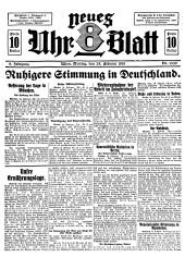 Neues 8 Uhr Blatt