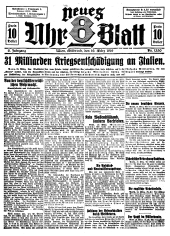 Neues 8 Uhr Blatt