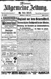 Wiener Allgemeine Zeitung