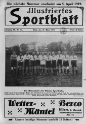 Illustriertes (Österreichisches) Sportblatt