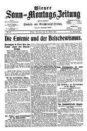 Wiener Sonn- und Montags-Zeitung