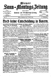 Wiener Sonn- und Montags-Zeitung