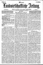 Wiener Landwirtschaftliche Zeitung