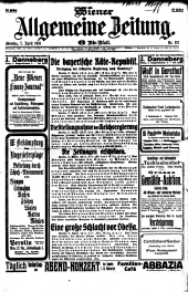 Wiener Allgemeine Zeitung