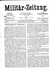 Militär-Zeitung